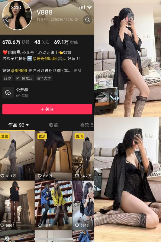 【在线看】抖音 V888 微密圈  NO.003期 【47P6V】-秘岛微密圈秘语空间全网写真