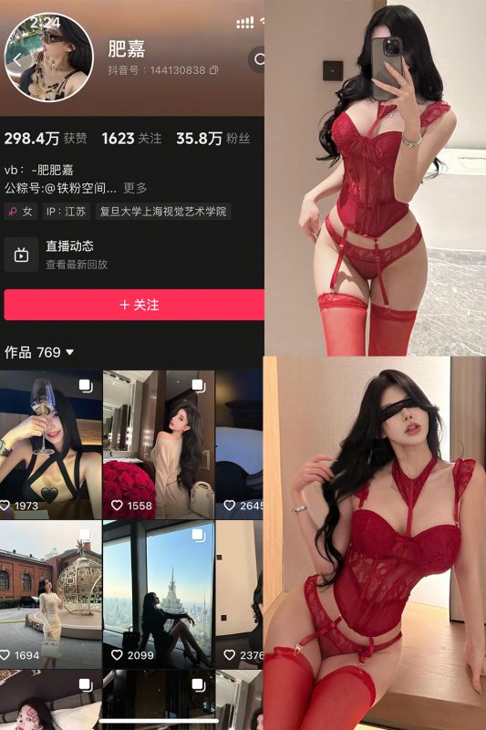 【在线看】抖音 肥嘉 铁粉空间 NO.008期 【14P1V】-秘岛微密圈秘语空间全网写真