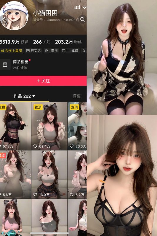 【在线看】抖音 小猫困困 秘语空间 NO.001期 【13P4V】-秘岛微密圈秘语空间全网写真